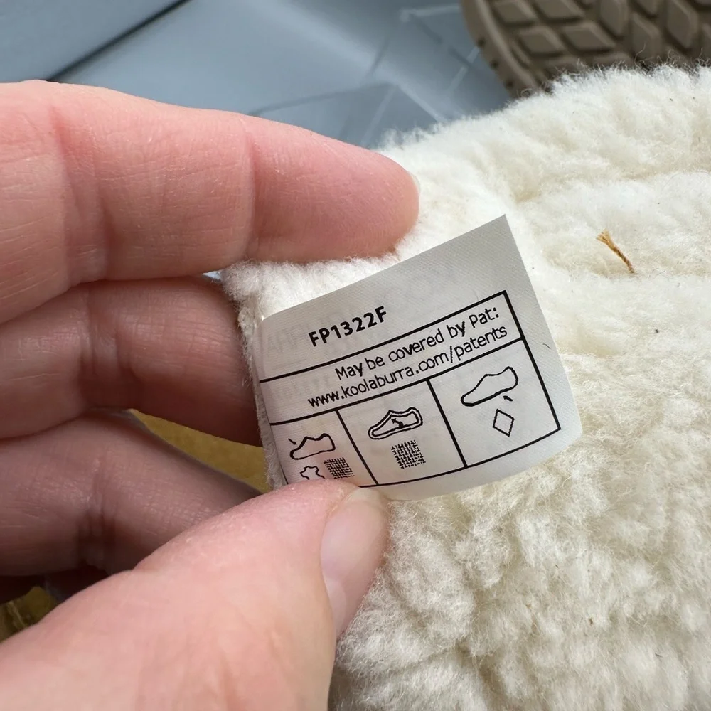 UGG Koolaburra Boots mid-calf Camel color Size 10 ready for winter in comfort - Picture 9 of 11